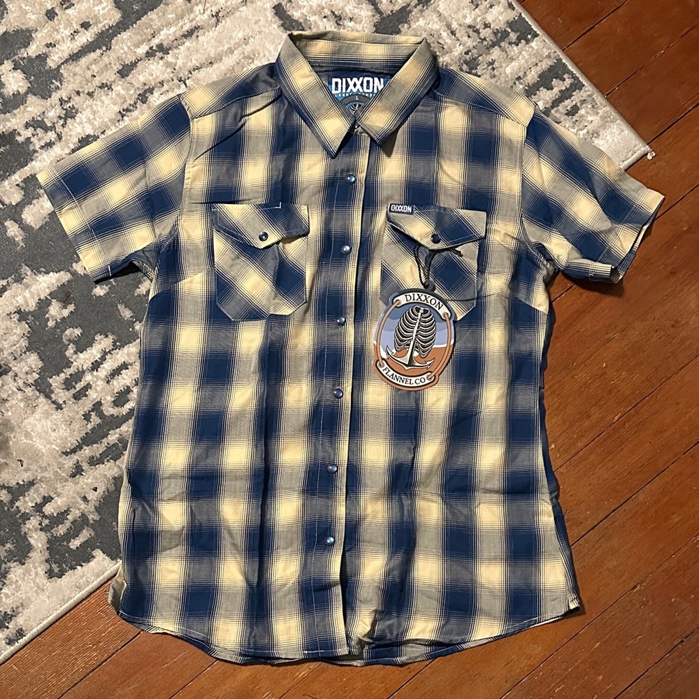 DIXXON The Stern Bamboo Shirt Women’s Size Large